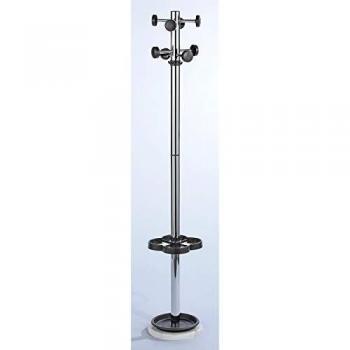 Appendiabiti a stelo con ganci neri