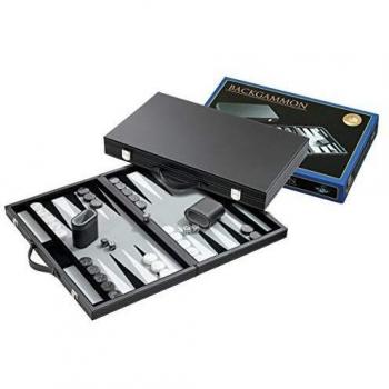 Philos Travel-Friendly Vinyl Backgammon Set (US IMPORT)