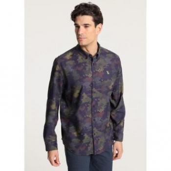 Victorio & Lucchino T-Shirt a Maniche Lunghe 11095 Camouflage L