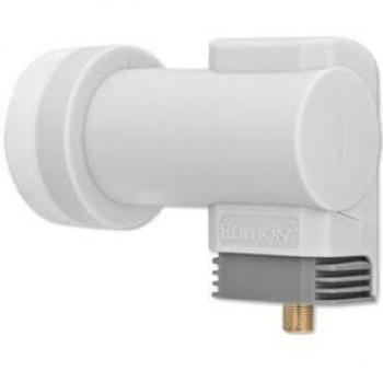 Goobay Universal Single (Single LNB, 40mm), LNB, Weiss