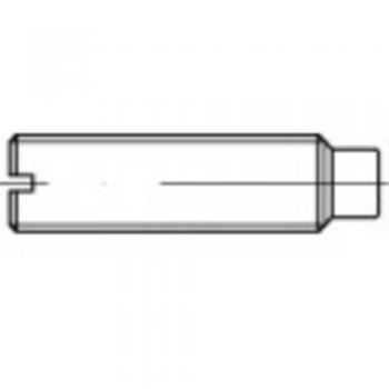 Werkzeug-Madenschraube M4 10 mm – 100‑er-Set aus Stahl (Toolcraft 106440)