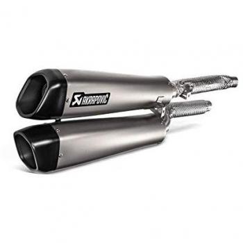 Akrapovic Slip-On Uitlaat (Titanium) voor 2019 Triumph Scrambler 1200