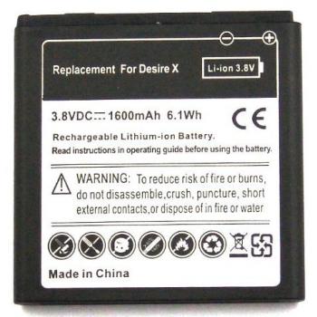 Repuesto de Batería 1600 mAh para HTC Desire V, Vc, X, T328d/e/w