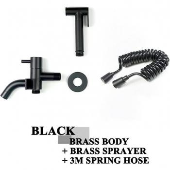 Brass Bidet Spray Tap with Hose