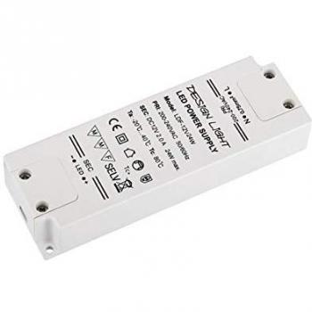 240 V to 12 V LED Driver – 24 W for G4 Bulbs and Strips