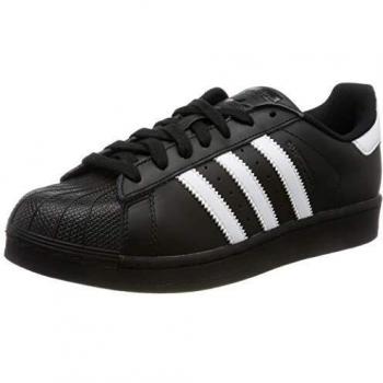 Adidas Herren Superstar Foundation Freizeitschuhe, Schwarz