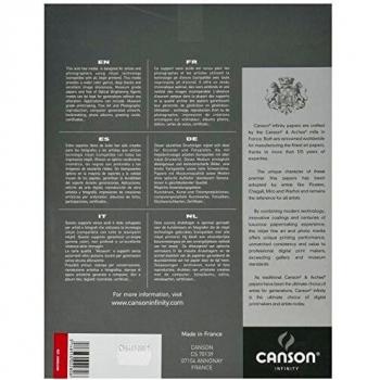 Papel Canson Infinity Photo HighGloss Premium RC 315g 0610mmx015,24m