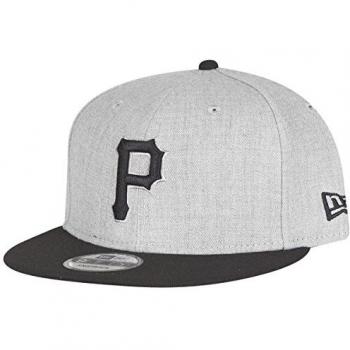 New Era 9Fifty Heather Crewcap – Pittsburgh Pirates – Grau (Einheitsgröße)