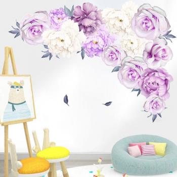 Flores de Ensueño: Decoración Púrpura para Niños