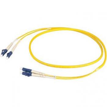 LC-LC Duplex Jumper 9/125µ, OS2, gelb, 30m von EFB