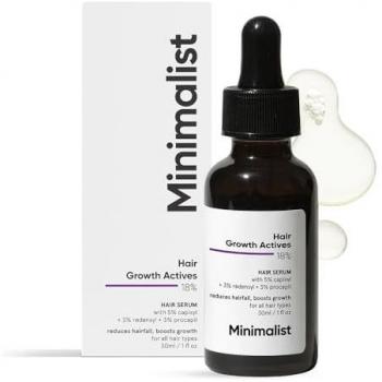 Minimalist Siero Capelli 18% con Procapil, Capixyl, Redensyl – 30 ml
