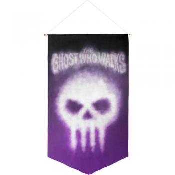 Ecos del Pasado: Banner Fantasma Satinado