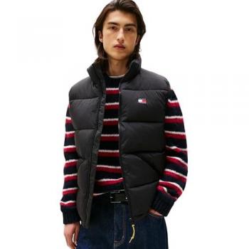 Camicia a Maniche Corti Nero Tommy Jeans
