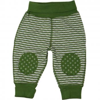 Leela Cotton Wende-Hose für Babys und Kinder Bio-Baumwolle Waldgrün Gr. 62/68