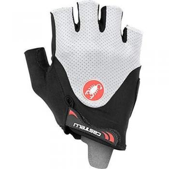 Cycling gloves for adults, Castelli Arenberg Gel 2, size XL, color Black/Ivory