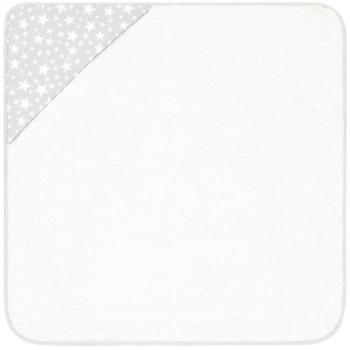 Cambrass 35074 Star‑Kapuzen‑Towel, 80 x 80 cm, Grau