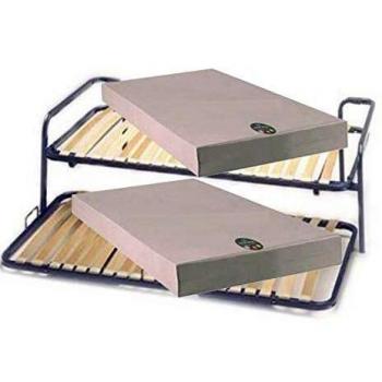 Coreme Sommiers Gigognes Premium avec Accoudoirs et Matelas (28 kg)