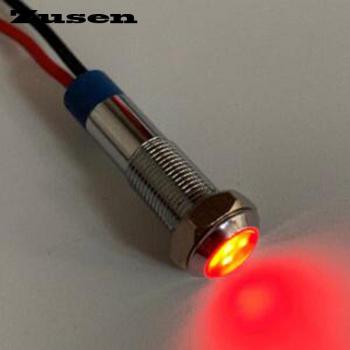 Zusen 6 mm Metallanzeilungslicht, 12 V, wasserdicht – ZS06‑D (12 V)