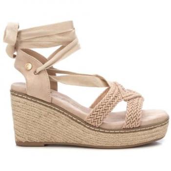 Sandalias Xti Mujer Casual Beige 8-10 cm