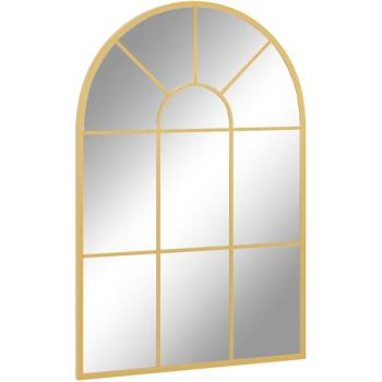 StileOro Specchio ad Arco in Vetro Metallizzato
