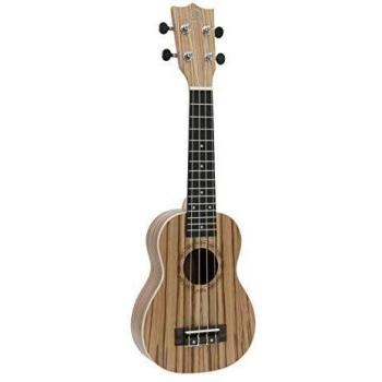 Dimavery UK-400 Ukulele Sopran Zebrawood, Ukulele