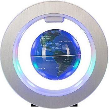 Senders LED Floating Globe World Map for Desk Decoration