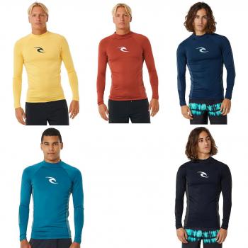 Maglia Rip Curl Spiaggia UPF Manica Lunga Nera XL