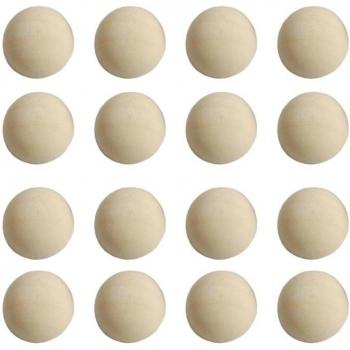 Mini boules en bois pour projets créatifs