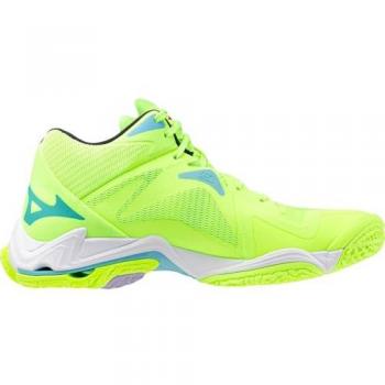 Scarpe da volley Mizuno Wave Lightning Z8 Mid NeoLime/Nero/Splash