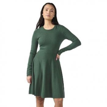 Abito in Maglia YAS Becco Verde Scuro L