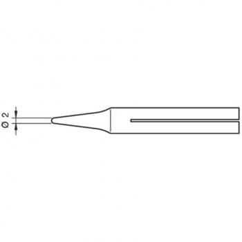Pointe à souder R20D 2mm pour fer à souder JBC 65ST 0650903