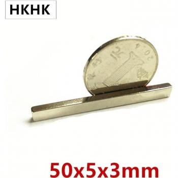 Neodym Magneten 50 Stück 50x5x3 N52