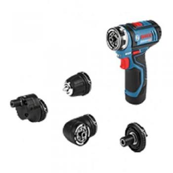Bosch Professional GSR 12V-15 FC Cordless Drill Driver Set with Lithium-Ion Batteries