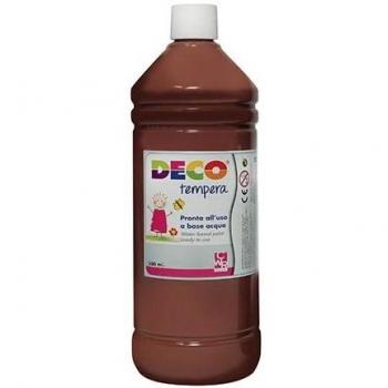 DECO TEMPERA FLACONE 500ML. MARRONE TERRA