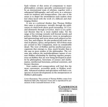 Cambridge Companion to Hobbes (Cambridge Companions to Philosophy)