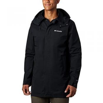 Columbia East Park Chaqueta Masculina Impermeable Negra M