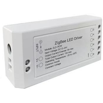 Centralina Led 6 Canali RGB+CW ZigBee 3.0, 12-24V, 15A, 2x100W