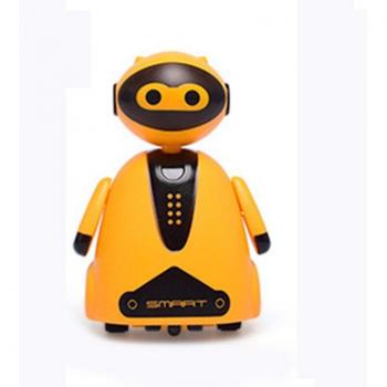 Jouet robot électrique avec induction et lumière LED pour suivre une ligne