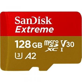 SanDisk Extreme 128 GB microSDXC Speicherkarte Kit (2022)