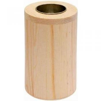 Kerzenhalter Holz Rund 12 cm x 7,5 cm FSC-zertifiziert