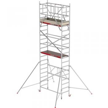 Altrex Zimmergerüst RS 44-POWER mit Holzplattform, 1,85 m Länge und 6,80 m Arbeitshöhe
