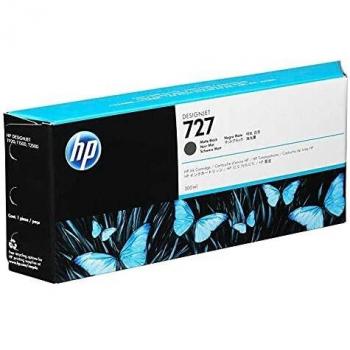 HP Tintenpatrone 727 matte black C1Q12A DesignJet T920/T1500 300ml