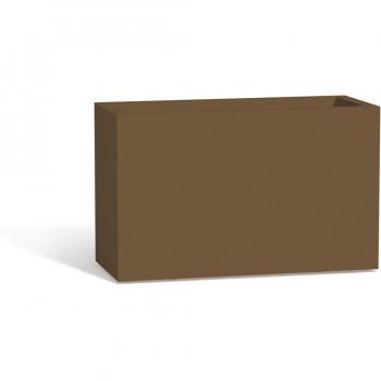 Monacis Blumenkübel 80x35 cm in Bronze