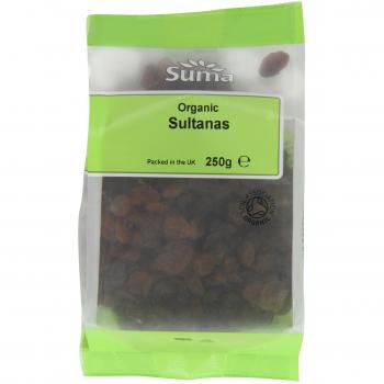 Sultanas 250 g (Pack of 6)
