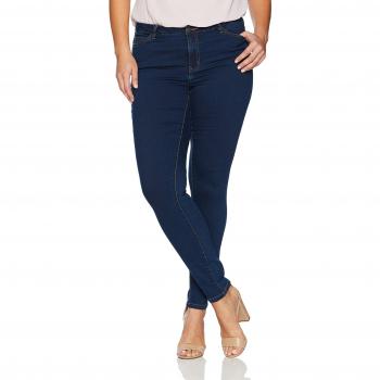 Junarose Jrfive Nw Extraslim Vaqueros para Mujer, Azul, Talla 54