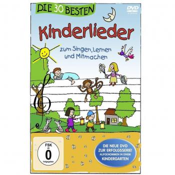 Die 30 Besten Kinderlieder (Dvd)