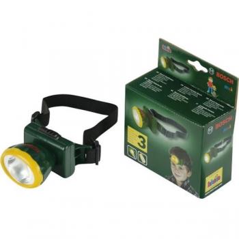 Klein-Stirnlampe mit grüner und gelber LED (Bosch)
