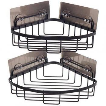 Duschregal für Shampoo & Conditioner – Edelstahl, bohrungsfrei, selbstklebend