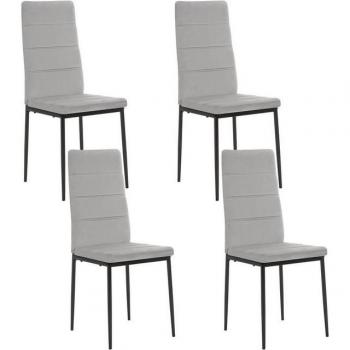 EUGAD Modernes Esszimmerstuhl-Set