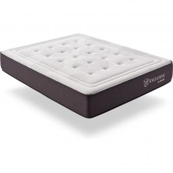 Colchón Exclusivo Naturalex 140x190 cm – Soporte Multicapa HR con Gel y Látex Azul